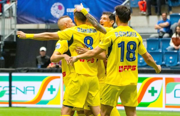 România a ZDROBIT-o pe Austria în optimile Campionatului European de Minifotbal!