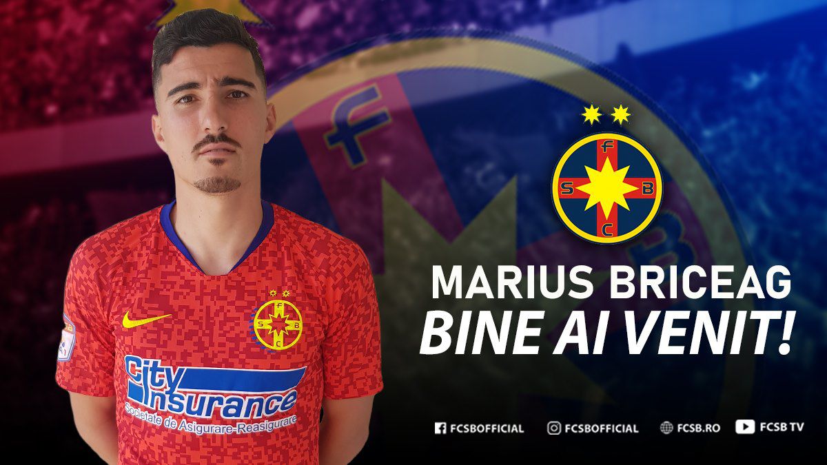 Marius Briceag, transferat de FCSB