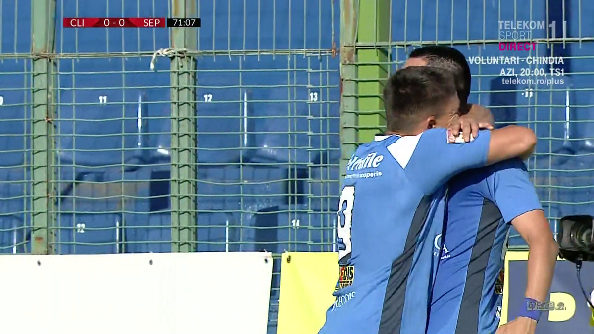 FOTO Clinceni Sepsi 01.07.2020 gol Adrian Șut