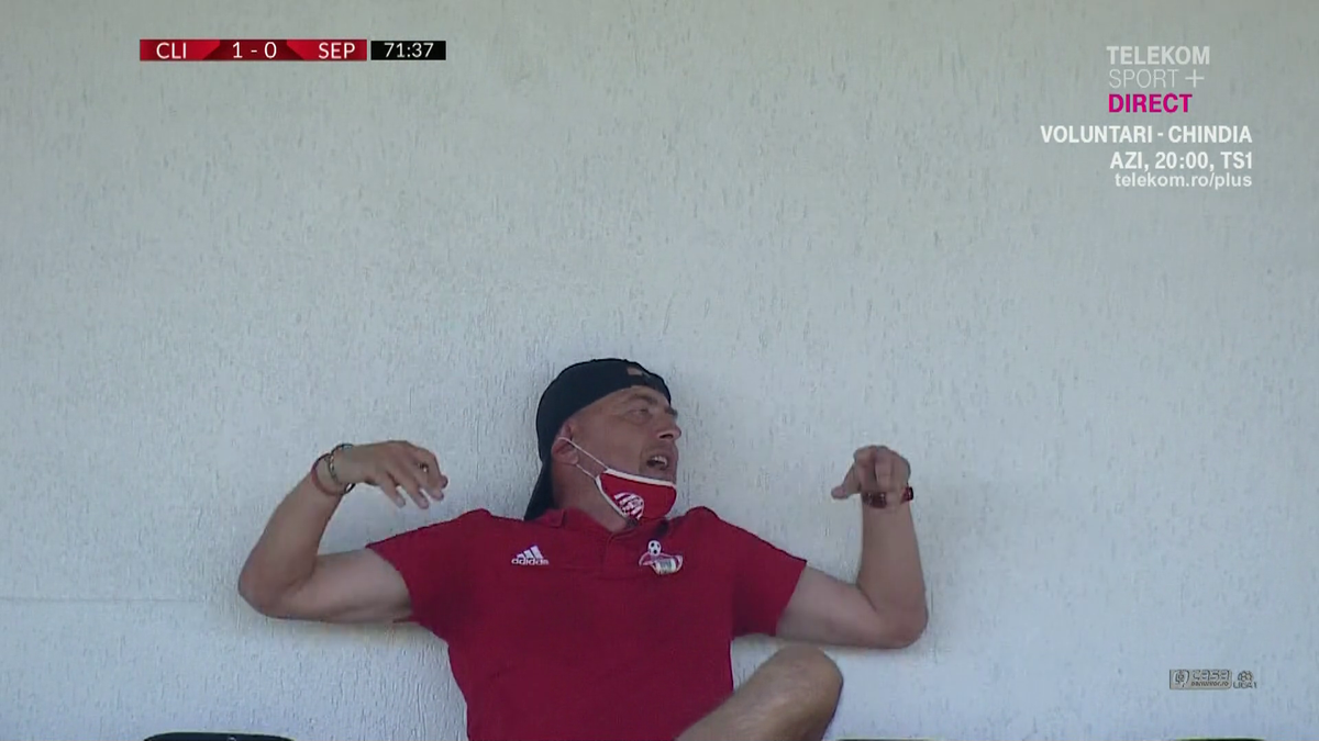 FOTO Clinceni Sepsi 01.07.2020 gol Adrian Șut