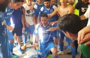 ACADEMICA CLINCENI - SEPSI 1-0 // VIDEO Euforie în vestiarul gazdelor, după a patra victorie consecutivă: „Clinceniul campioni”