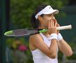 Emma Răducanu e în turul II la Wimbledon. FOTO: Guliver/Getty Images