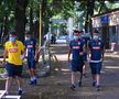 Câțiva dintre componenții naționalei olimpice de fotbal au venit astăzi la INMS pentru a efectua vizita medicală / FOTO: Raed Krishan