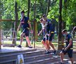 Câțiva dintre componenții naționalei olimpice de fotbal au venit astăzi la INMS pentru a efectua vizita medicală / FOTO: Raed Krishan