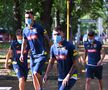 Câțiva dintre componenții naționalei olimpice de fotbal au venit astăzi la INMS pentru a efectua vizita medicală / FOTO: Raed Krishan
