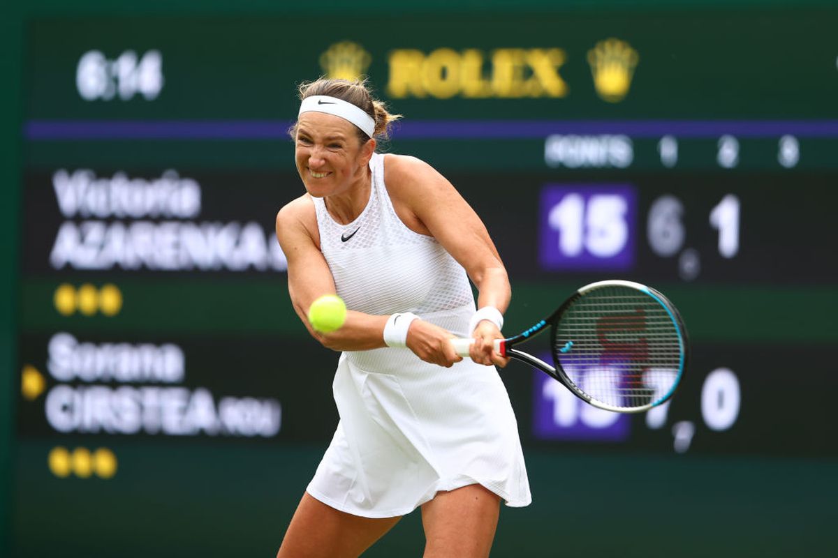 Azarenka a fost învinsă de Cîrstea și a avut o reacție incredibilă în timpul conferinței de presă » A rostit doar 13 cuvinte, iar moderatorul a intervenit: „Să ne oprim aici”