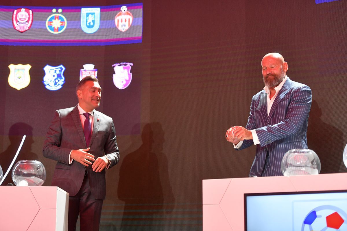 Moment inedit la tragerea programului Ligii 1