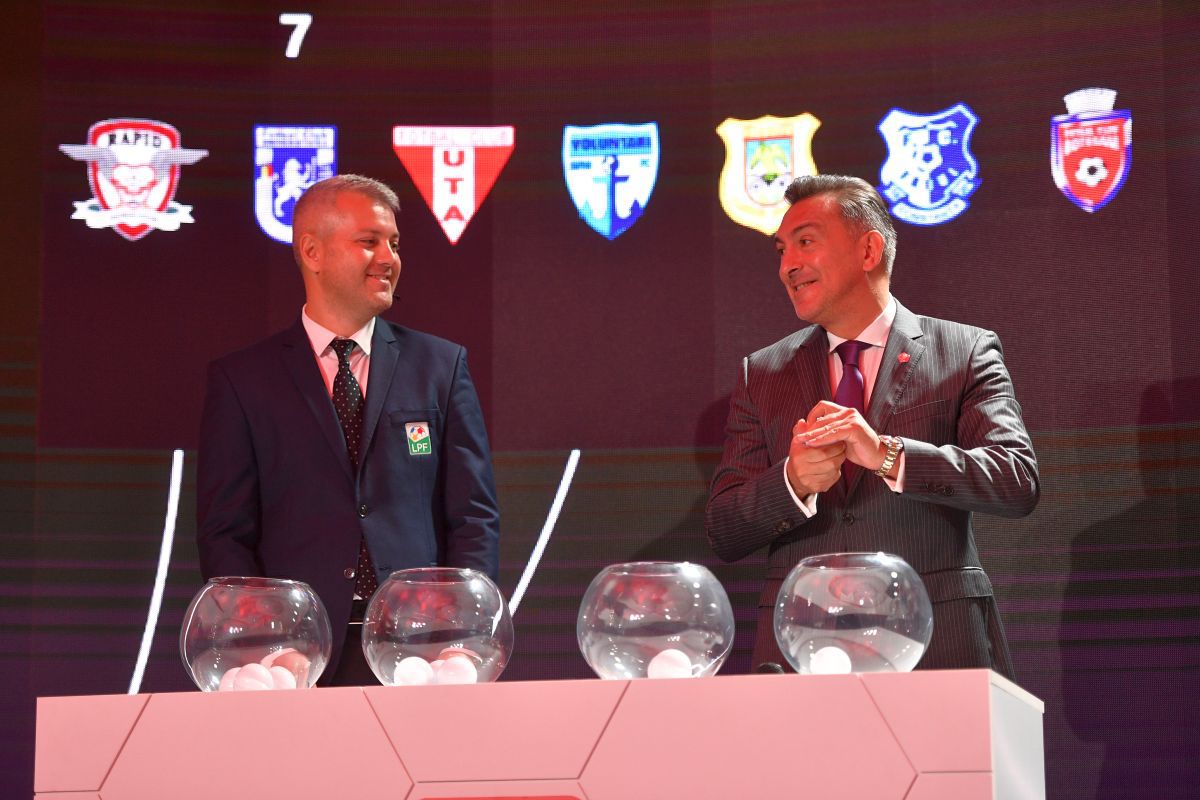 Moment inedit la tragerea programului Ligii 1