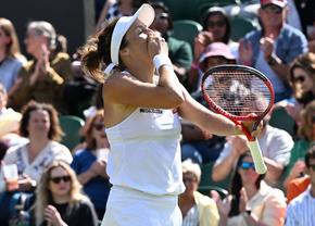Moment colosal la Wimbledon: mama a doi copii a învins locul 5 mondial! Premieră istorică