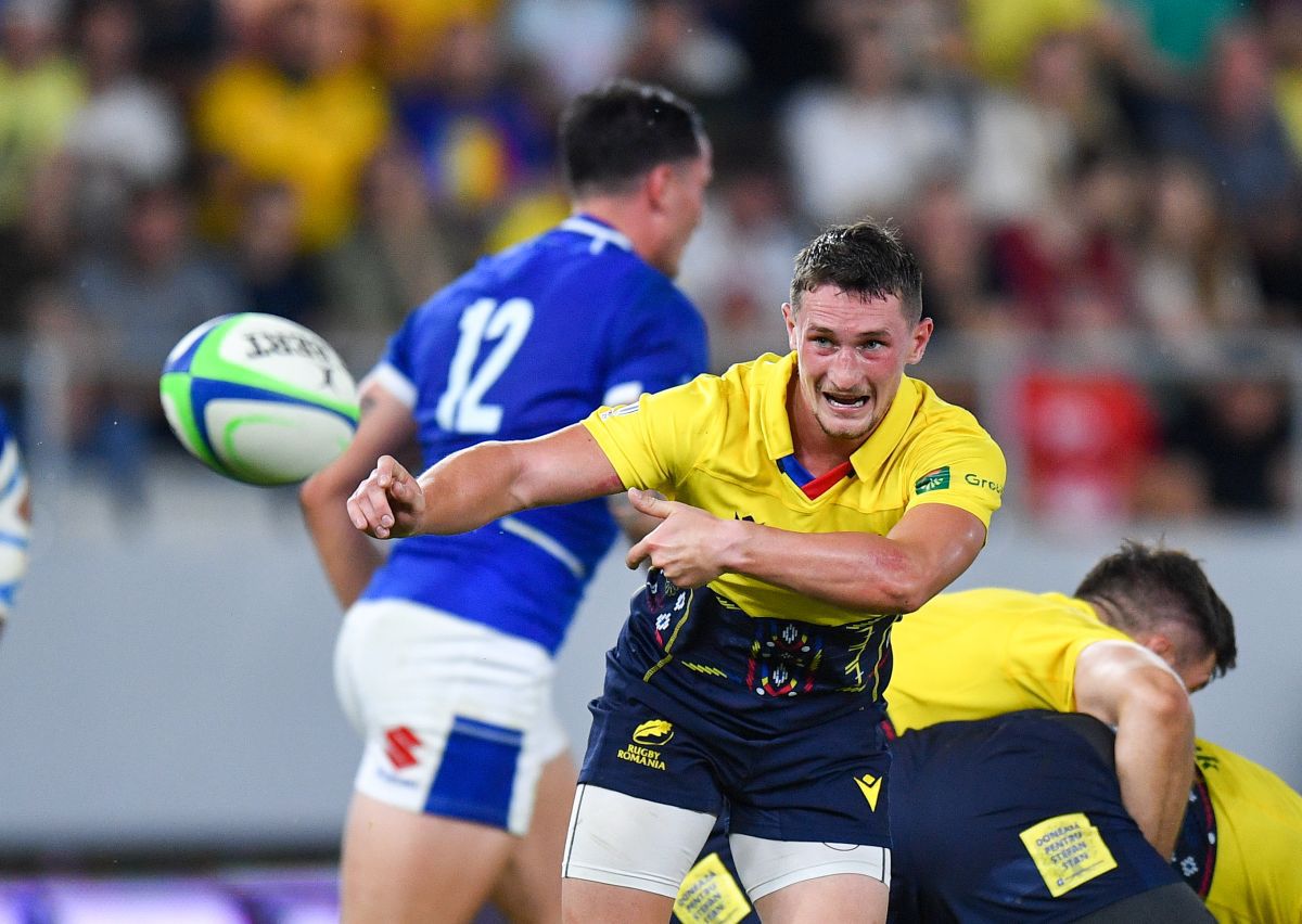 FOTO România - Italia, rugby pe Arcul de Triumf 01.07.22