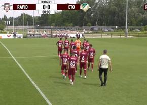 Rapid - ETO Gyor, al doilea amical în Slovacia pentru trupa lui Mutu » Doi titulari în premieră la giuleșteni