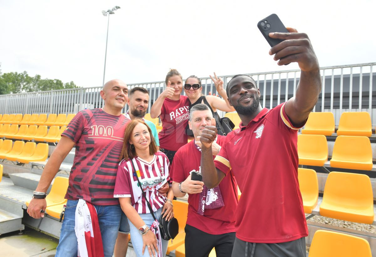 FOTO Amical Rapid - Gyor 01.07.2023