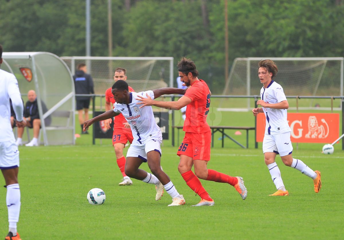 Repriza 1 FCSB - Anderlecht, amical 1.07.2023