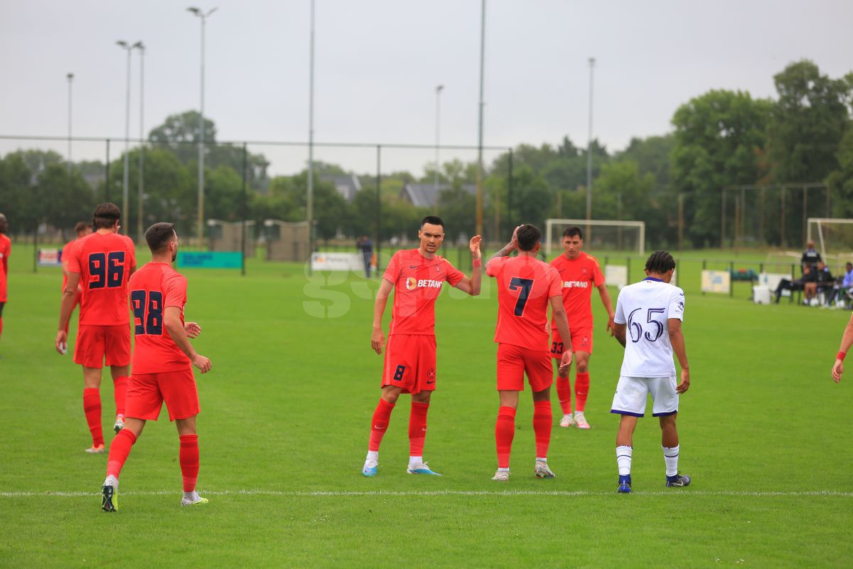 Repriza 1 FCSB - Anderlecht, amical 1.07.2023