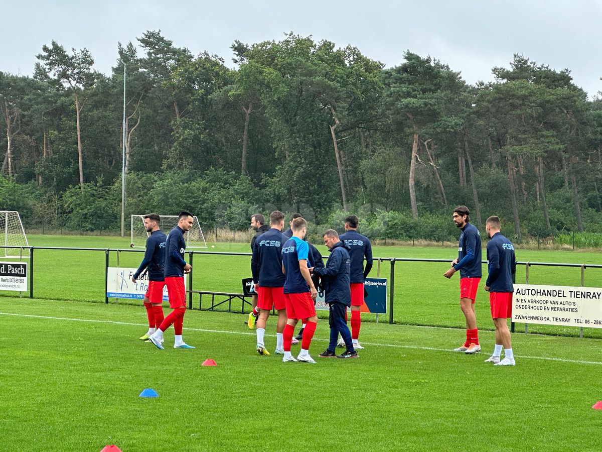 Nervi și scandal pe teren în FCSB - Anderlecht! Gestul lui Florinel Coman a provocat furia belgienilor