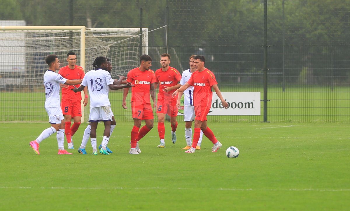 Repriza 1 FCSB - Anderlecht, amical 1.07.2023