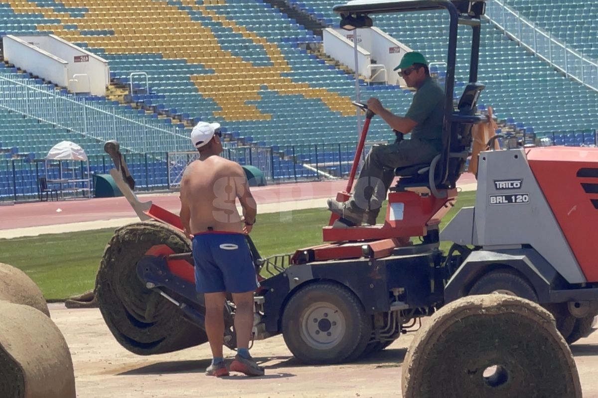 Se trage din greu » GSP a vizitat arena pe care FCSB își începe aventura europeană