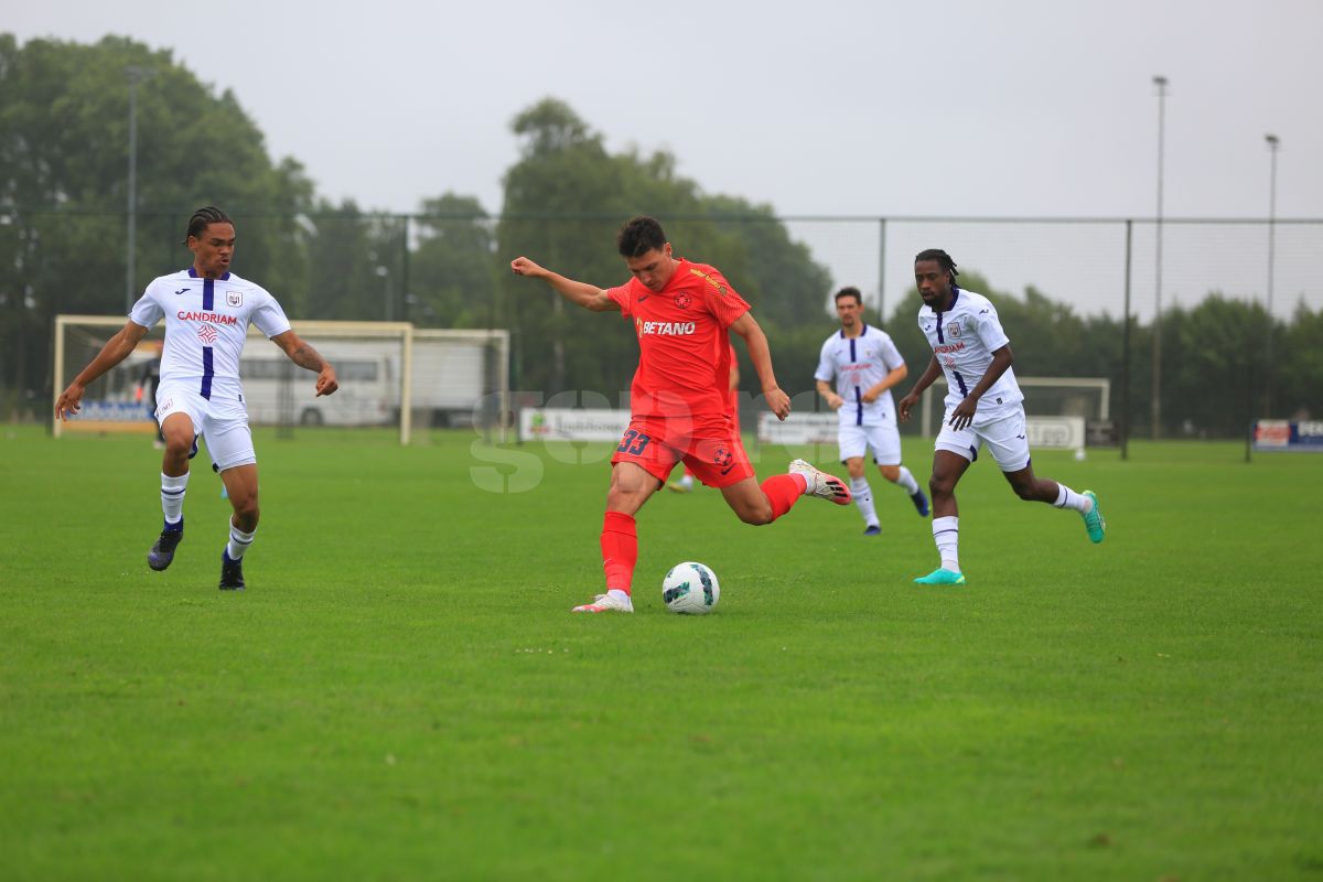 Repriza 1 FCSB - Anderlecht, amical 1.07.2023