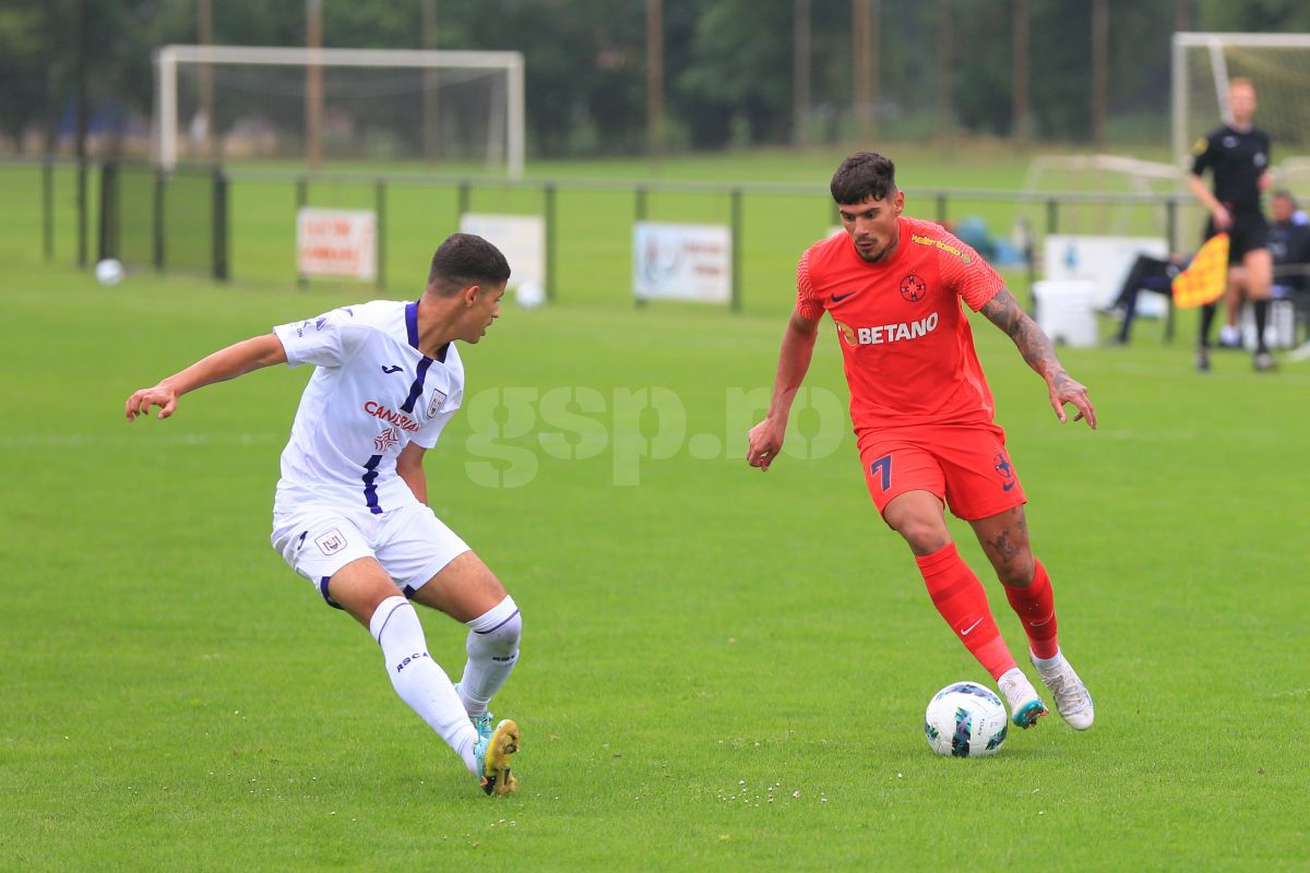 Repriza 1 FCSB - Anderlecht, amical 1.07.2023