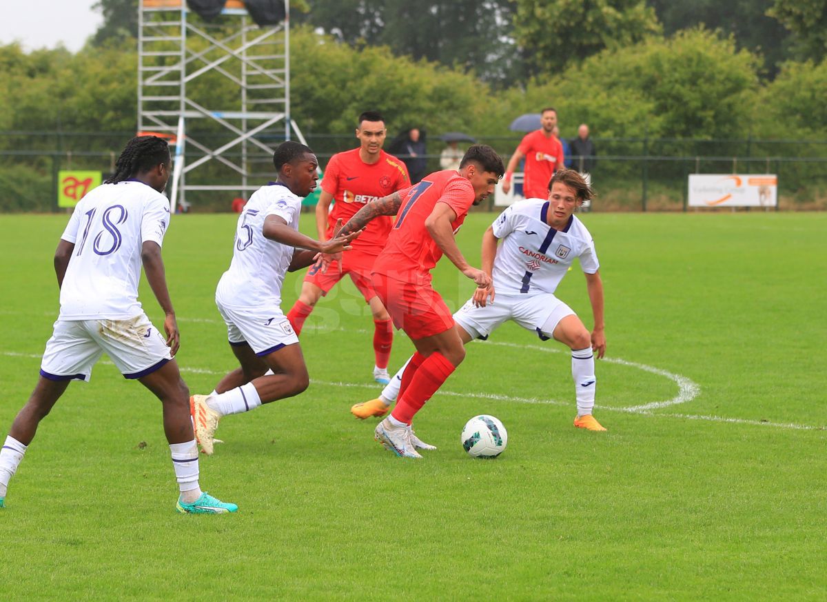 Repriza 1 FCSB - Anderlecht, amical 1.07.2023