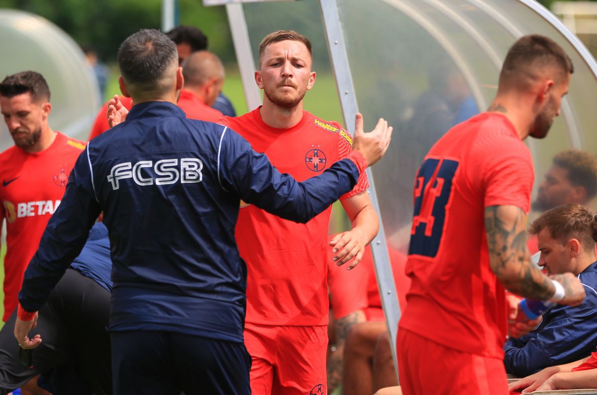 Panțîru a revenit pe gazon și a avut o listă lungă de mulțumiri: „Nea Gigi a făcut asta pentru mine, nu am dus lipsă de nimic”