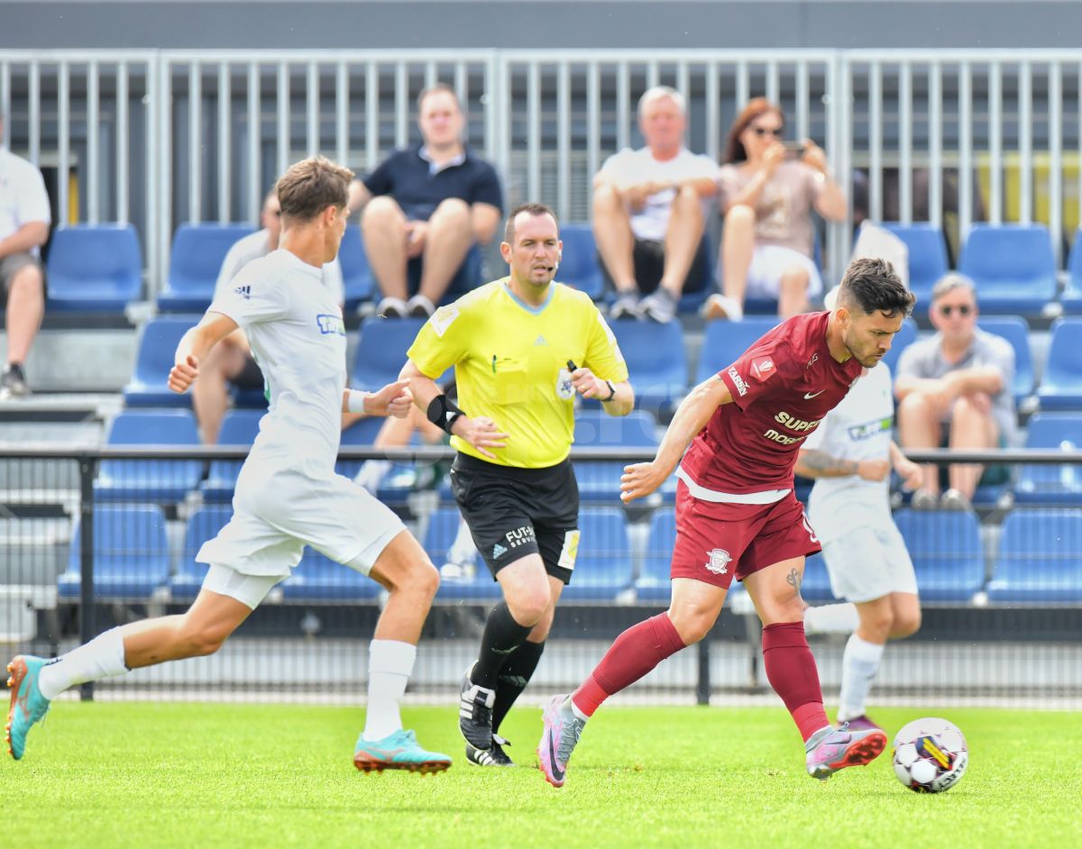 Rapid - ETO Gyor 1-0 » Trupa lui Mutu învinge la limită fosta campioană a Ungariei. Cîrjan, decisiv la debutul ca titular