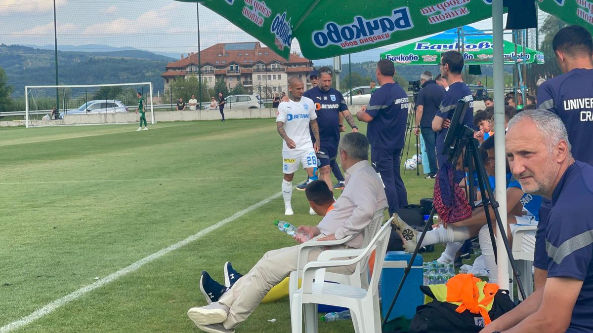 Meci amical CS Universitatea Craiova - Ludogorets, 1 iulie 2023