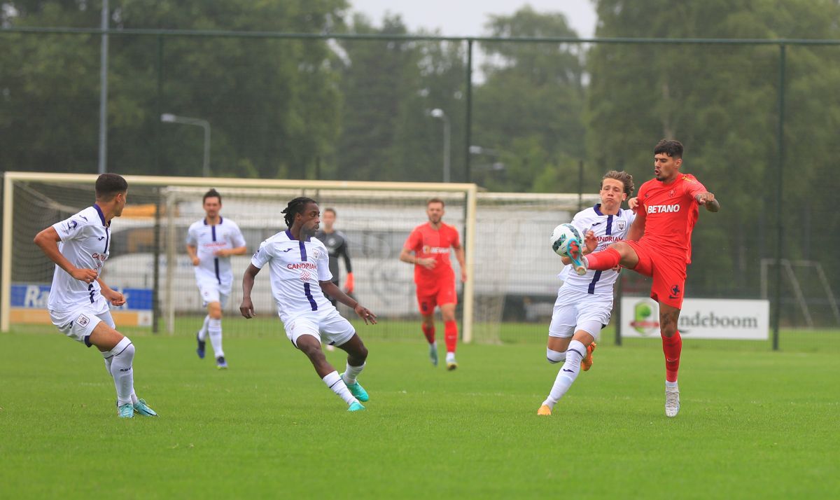 Repriza 1 FCSB - Anderlecht, amical 1.07.2023