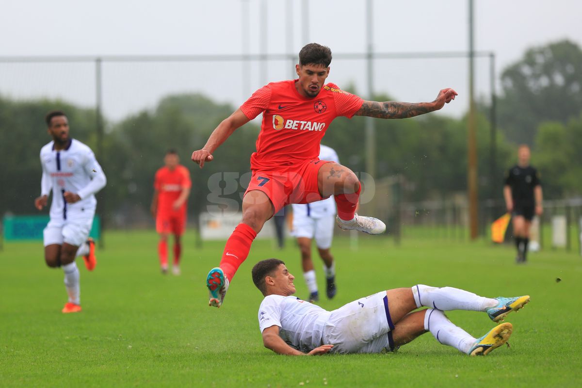Repriza 1 FCSB - Anderlecht, amical 1.07.2023