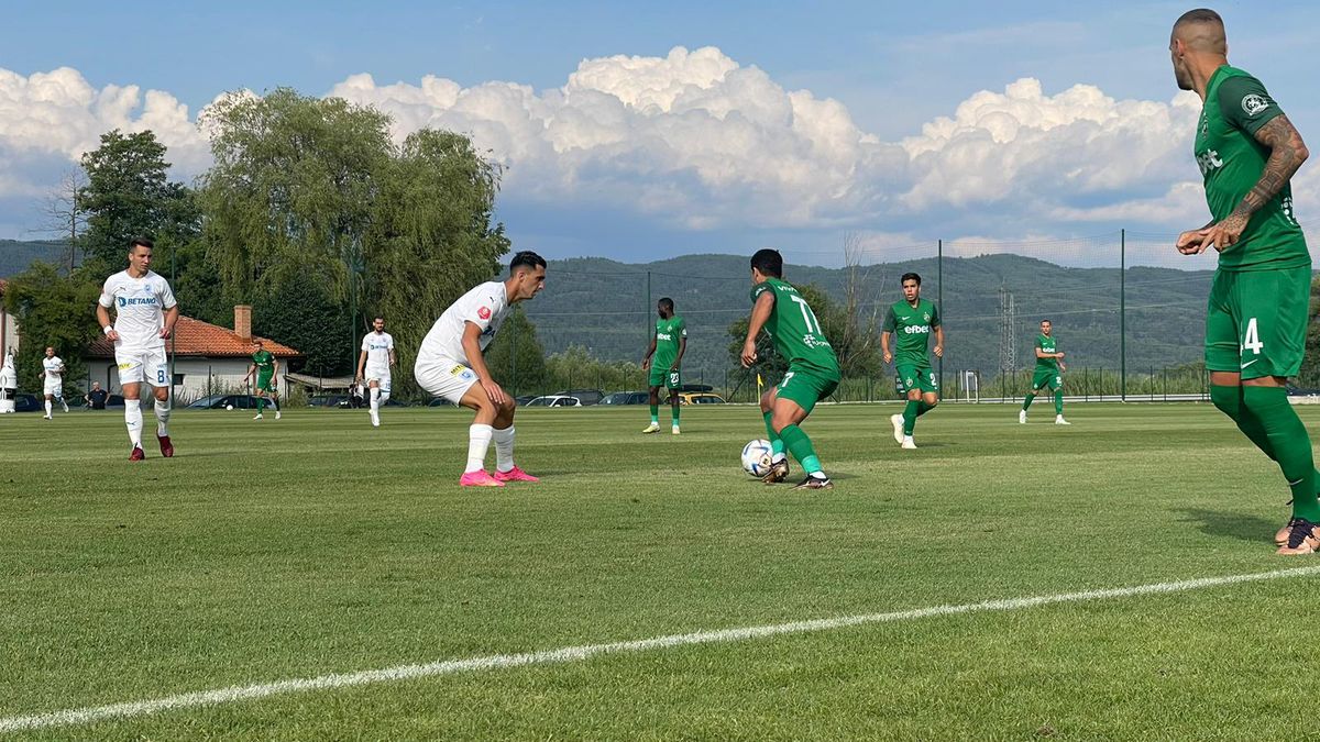 Meci amical CS Universitatea Craiova - Ludogorets, 1 iulie 2023