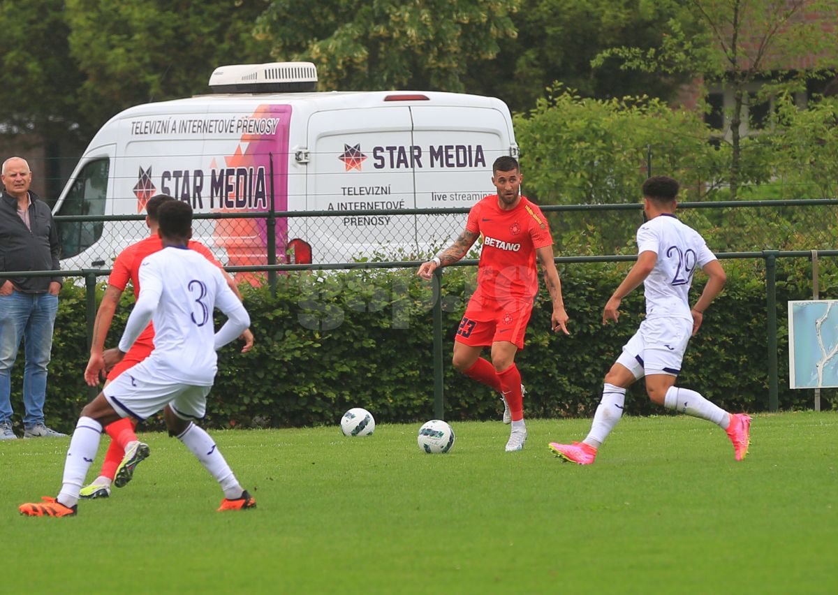 Repriza 1 FCSB - Anderlecht, amical 1.07.2023