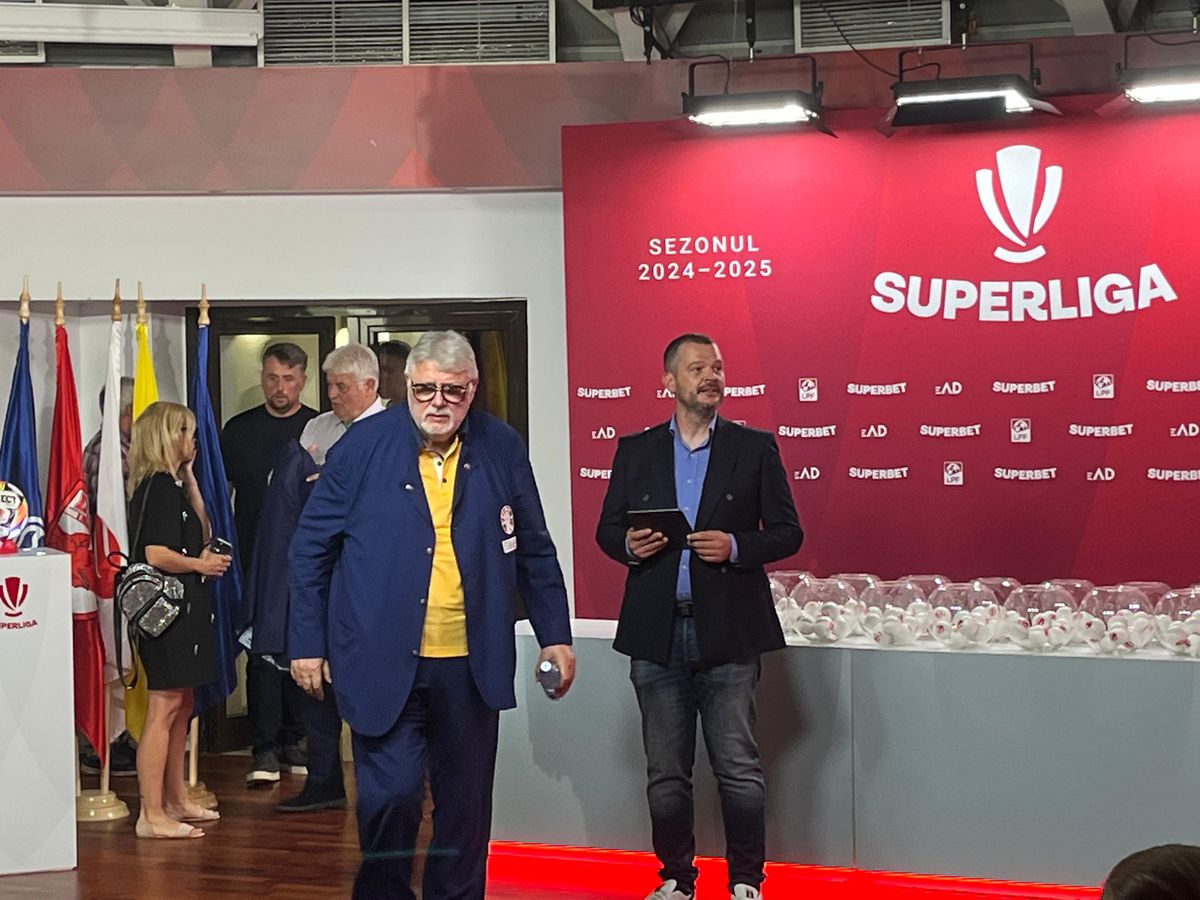 Program Superliga 2024-2025, tragerea la sorți de la sediul LPF