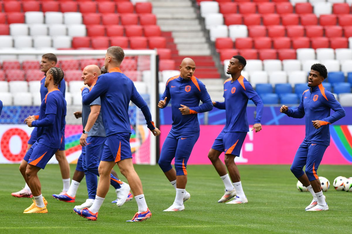 Olanda, antrenament înainte de optimea cu România de la Euro 2024