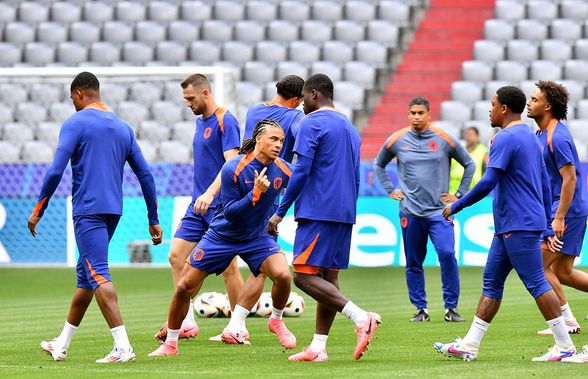 Batavii au făcut ultimele retușuri înaintea meciului cu România » 3 detalii de la antrenamentul oficial al Olandei
