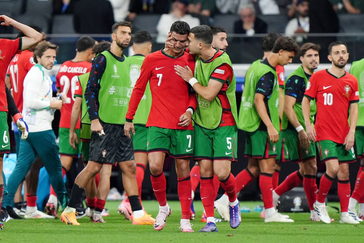 Cristiano Ronaldo, în lacrimi după penalty-ul ratat în Portugalia - Slovenia