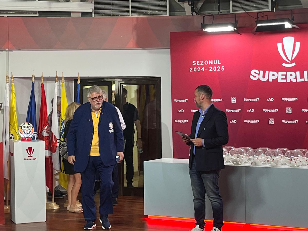 Program Superliga 2024-2025, tragerea la sorți de la sediul LPF