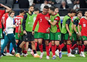 Cristiano Ronaldo, în lacrimi după penalty-ul ratat cu Slovenia » A fost cu greu consolat de coechipieri