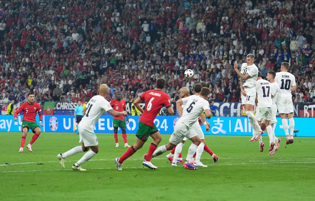 Cele mai spectaculoase imagini din Portugalia - Slovenia, optimi de finală ale Euro 2024