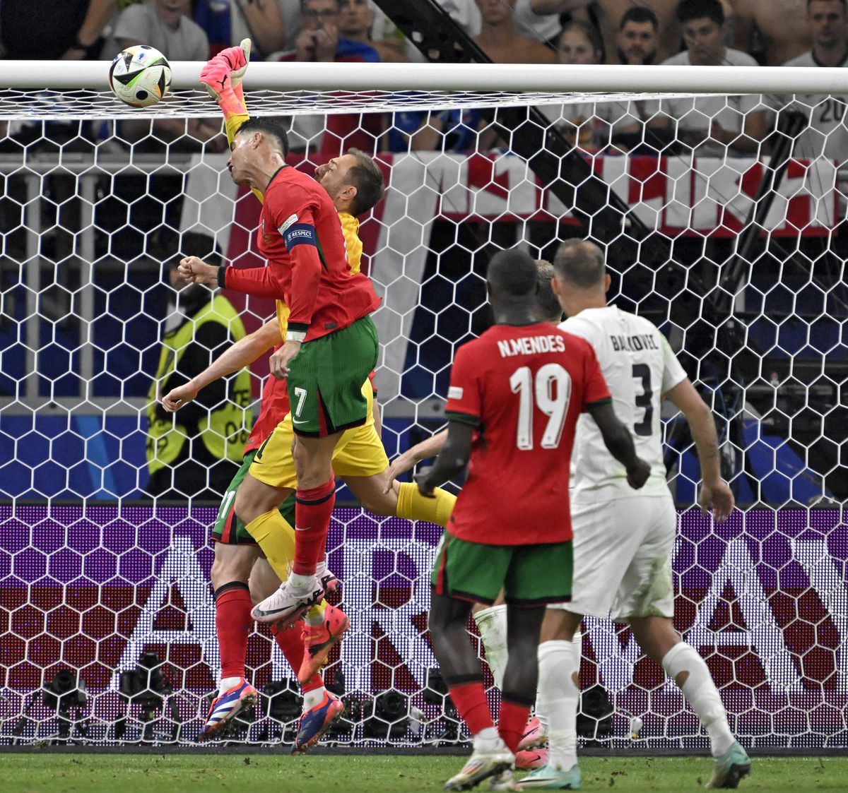 Cele mai spectaculoase imagini din Portugalia - Slovenia, optimi de finală ale Euro 2024