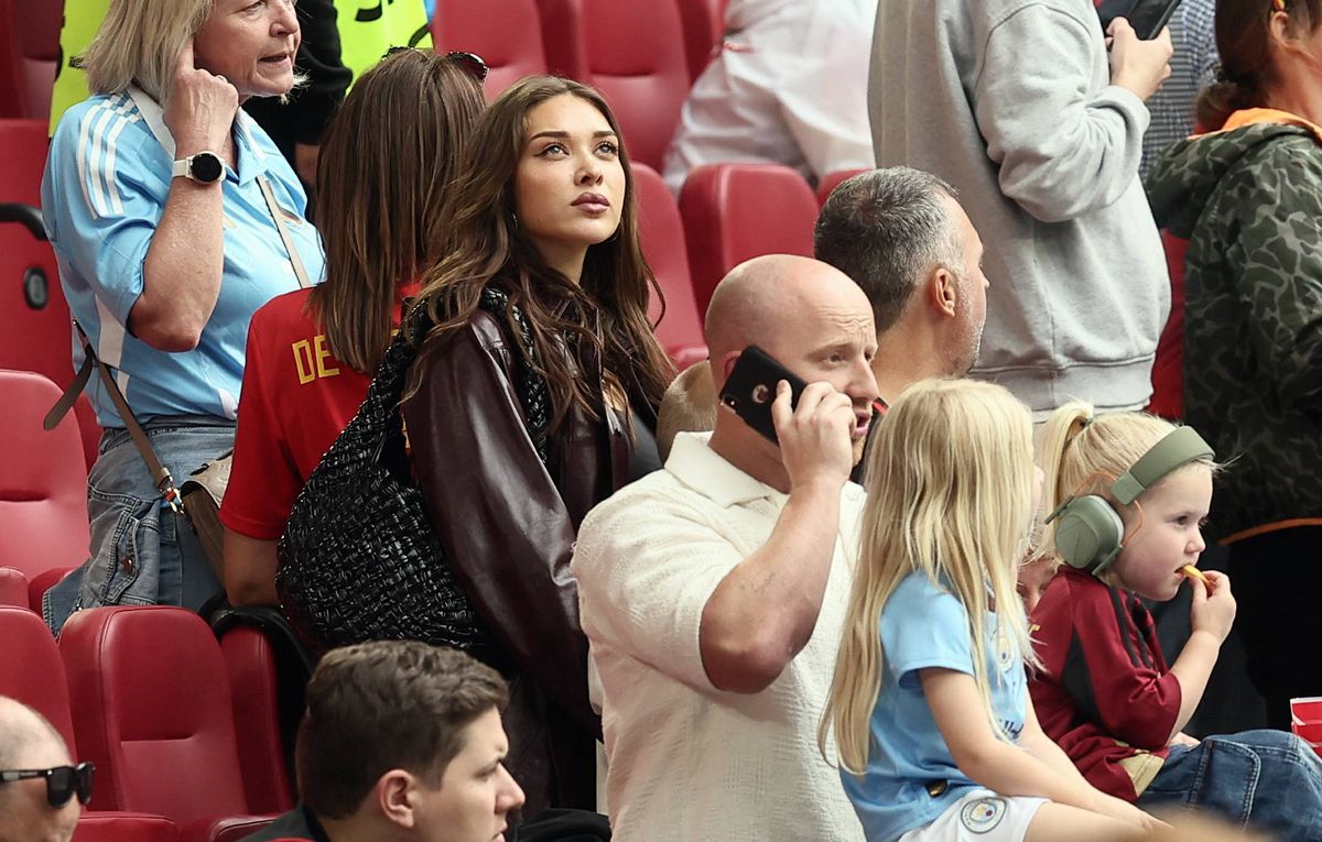 Soția lui De Bruyne, favorita fotografilor la Franța - Belgia! Cum a fost surprinsă