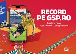 Record ALL-TIME pe GSP în luna iunie: 5,75 milioane de utilizatori și-au luat informațiile din Gazeta Sporturilor! Vă mulțumim!