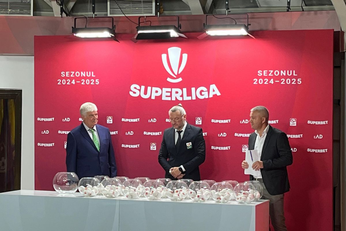 Superliga 2024-2025, programul complet » FCSB - U Cluj, CFR - Dinamo, UTA - Rapid în prima etapă! + Când se joacă „Derby de România”