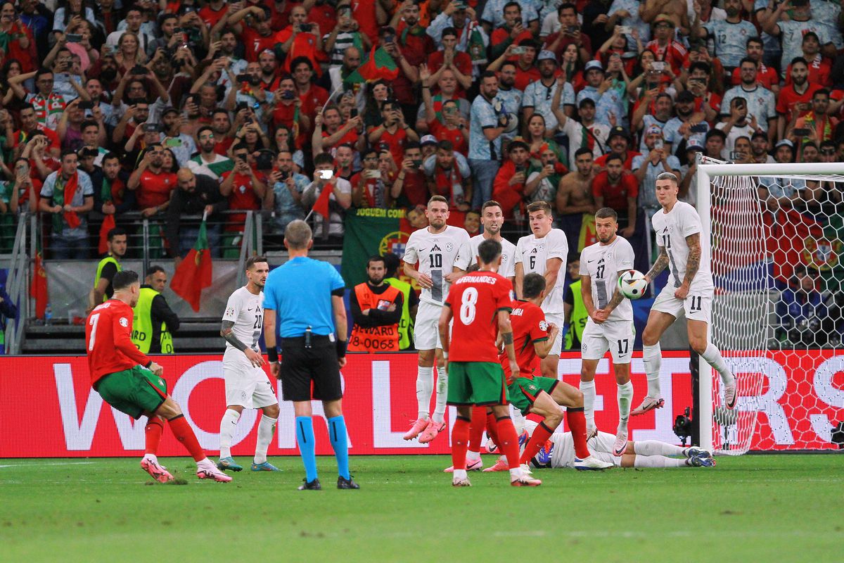 Cele mai spectaculoase imagini din Portugalia - Slovenia, optimi de finală ale Euro 2024