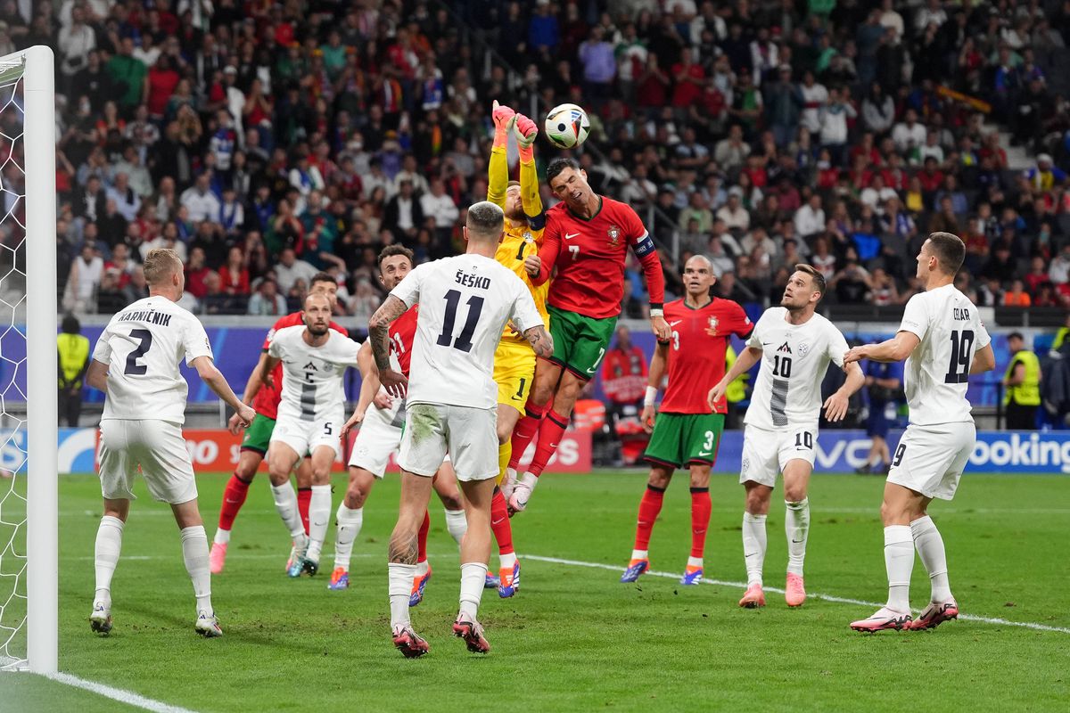 Cele mai spectaculoase imagini din Portugalia - Slovenia, optimi de finală ale Euro 2024