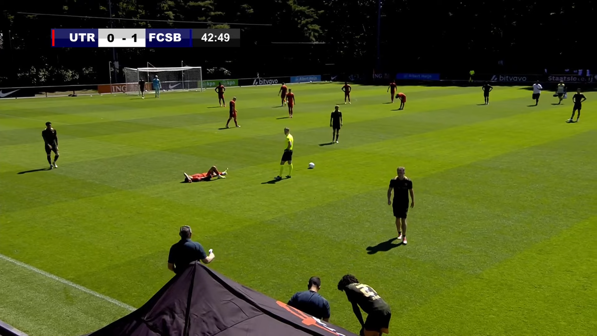 Ionuț Cercel s-a accidentat în FCSB - Utrecht