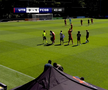 Ionuț Cercel s-a accidentat în FCSB - Utrecht. FOTO: FCSB TV
