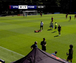 Ionuț Cercel s-a accidentat în FCSB - Utrecht. FOTO: FCSB TV