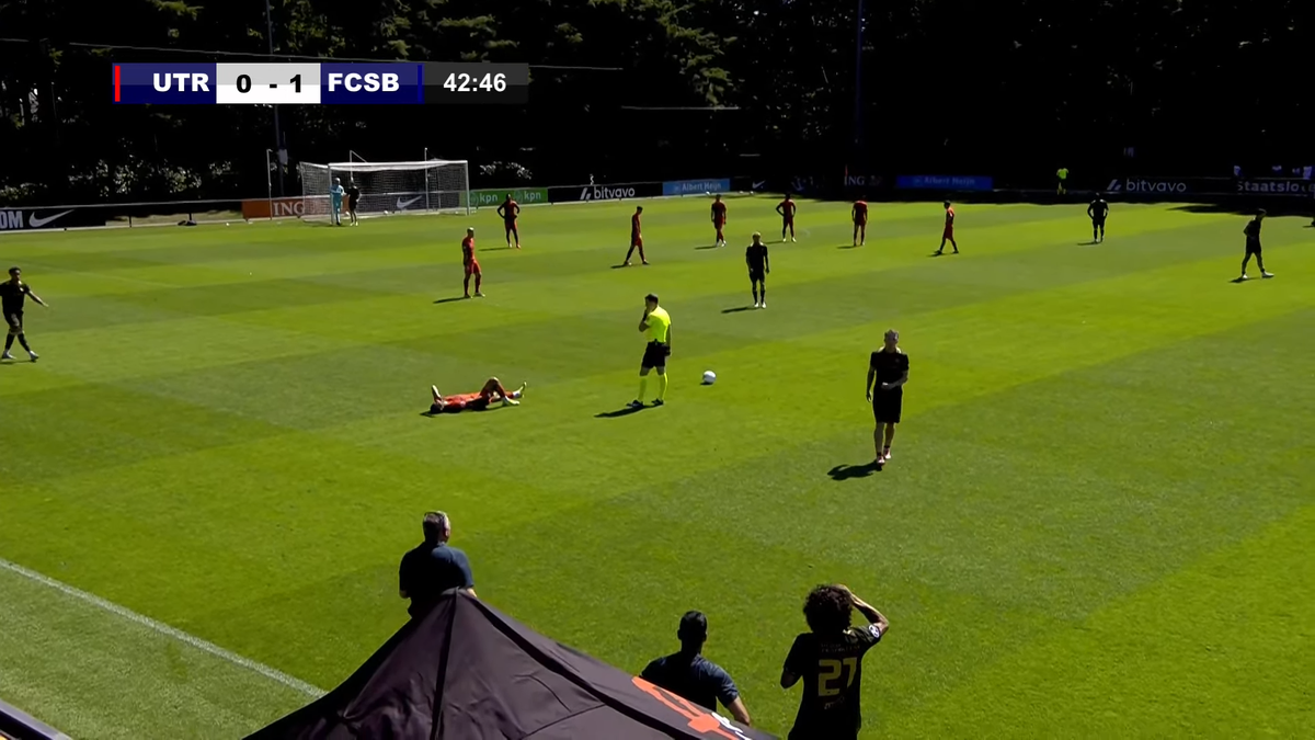 Ionuț Cercel s-a accidentat în FCSB - Utrecht