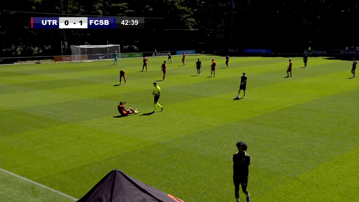 Ionuț Cercel s-a accidentat în FCSB - Utrecht