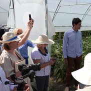 Ciprian Tătăruşanu s-a lansat în agricultură. GSP.RO a vizitat cooperativa agricolă „Din Grădina Noastră BIO”, din comuna Conțești. Foto: Andrei Crăițoiu
